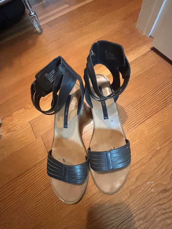 kenzie Shoes - kenzie Black Ankle-Strap Open-Toe Sandals
